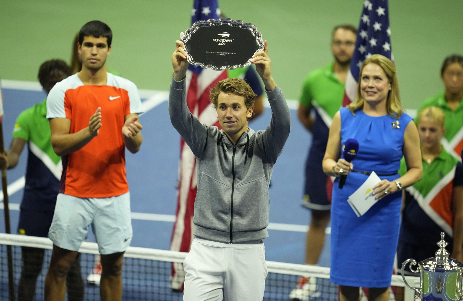 Las imágenes del título del US Open para Carlos Alcaraz