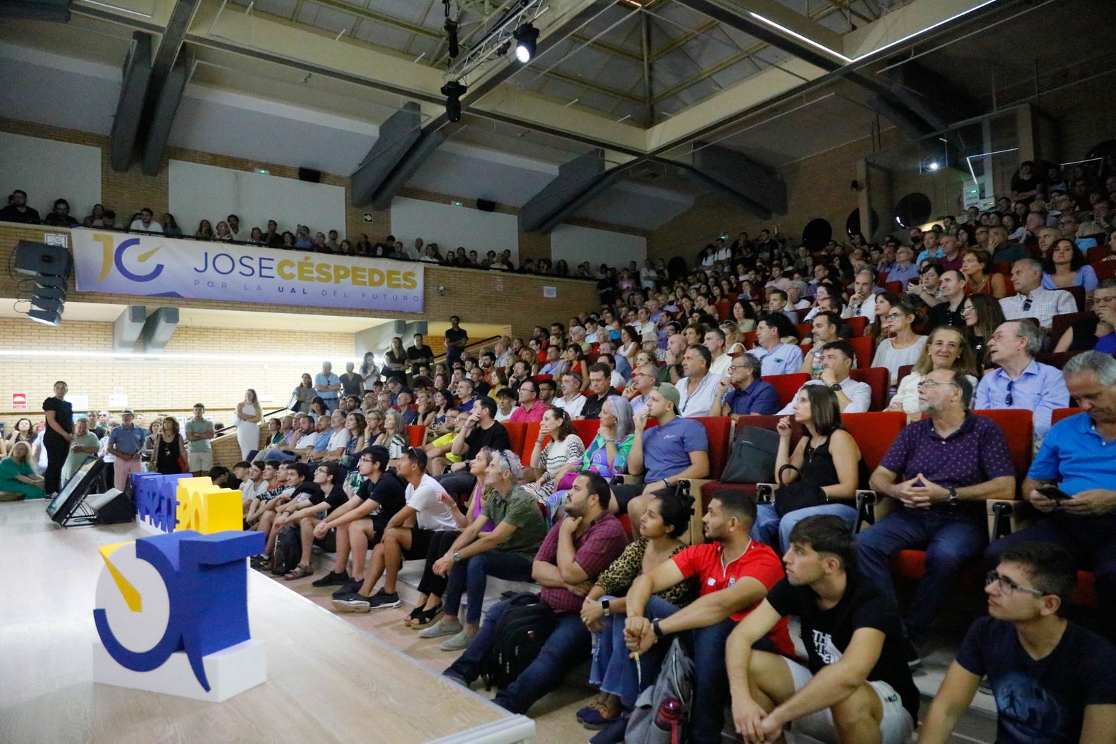 Inicio de la campaña electoral de José Céspedes como candidato a Rector de la Universidad de Almería-UAL