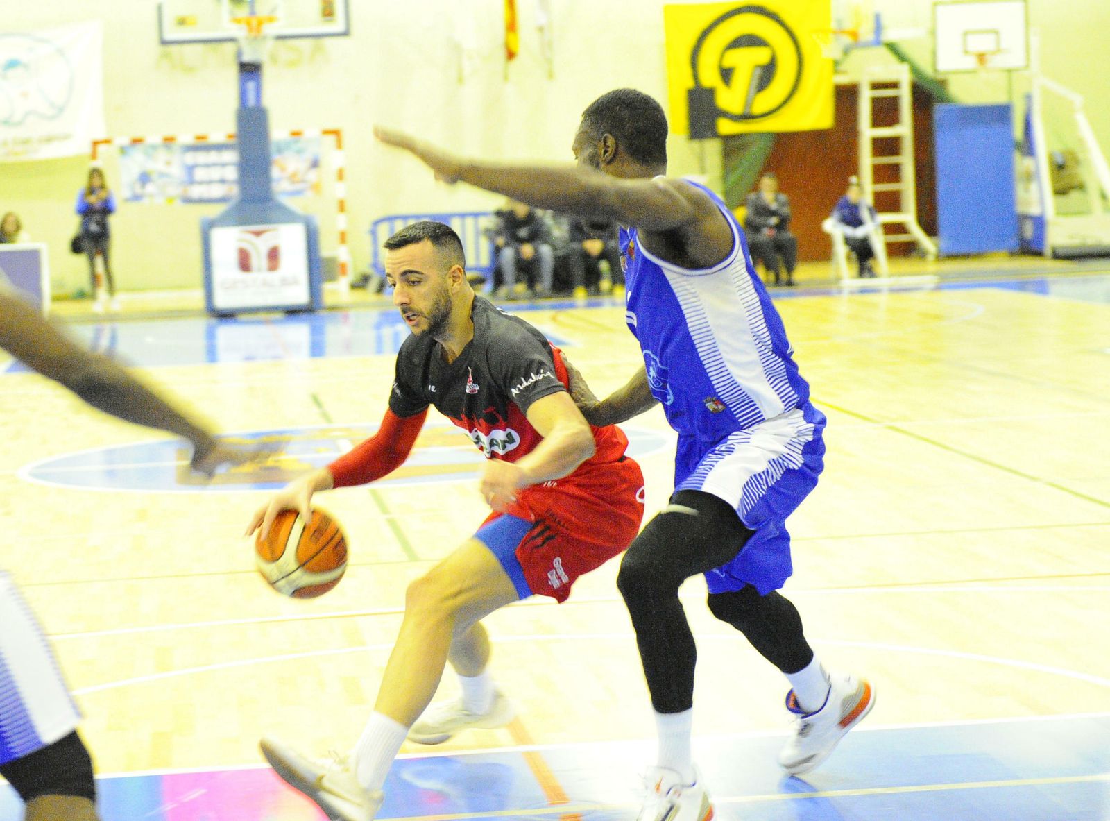 Alo Marín, en el partido del pasado sábado en Almansa