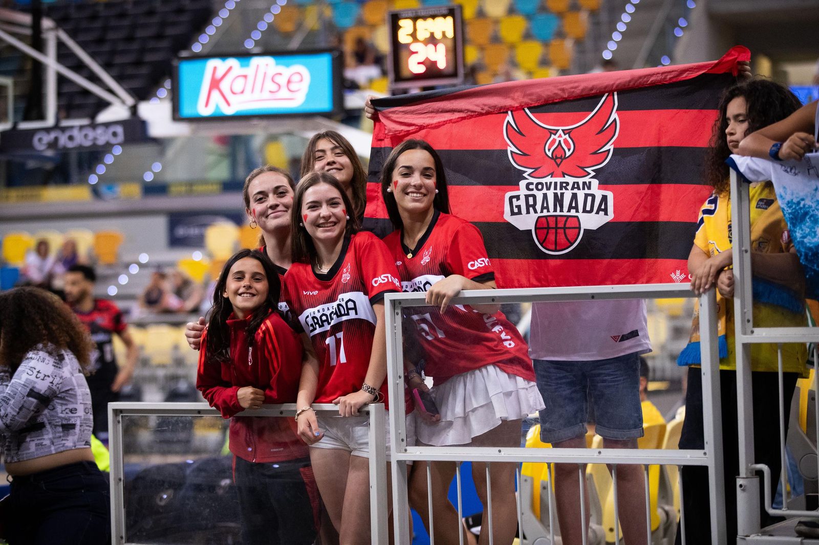 Las mejores imágenes del Gran Canaria-Covirán Granada