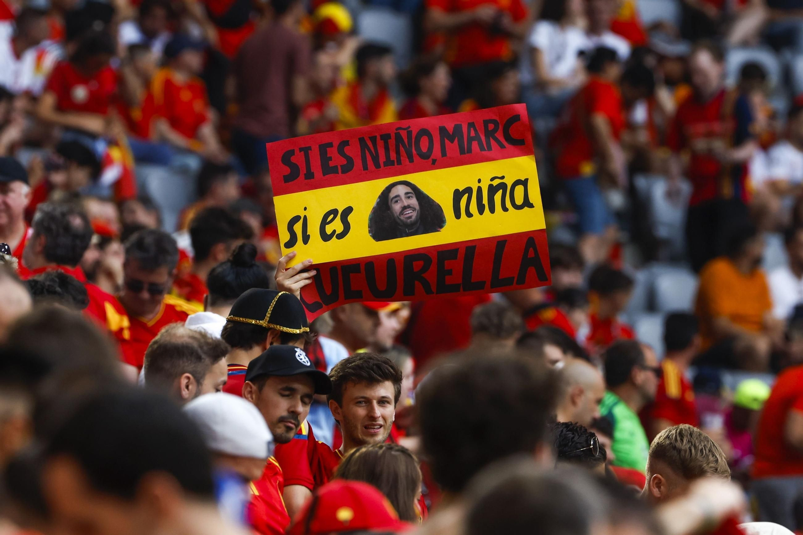 Las mejores imágenes del España - Francia