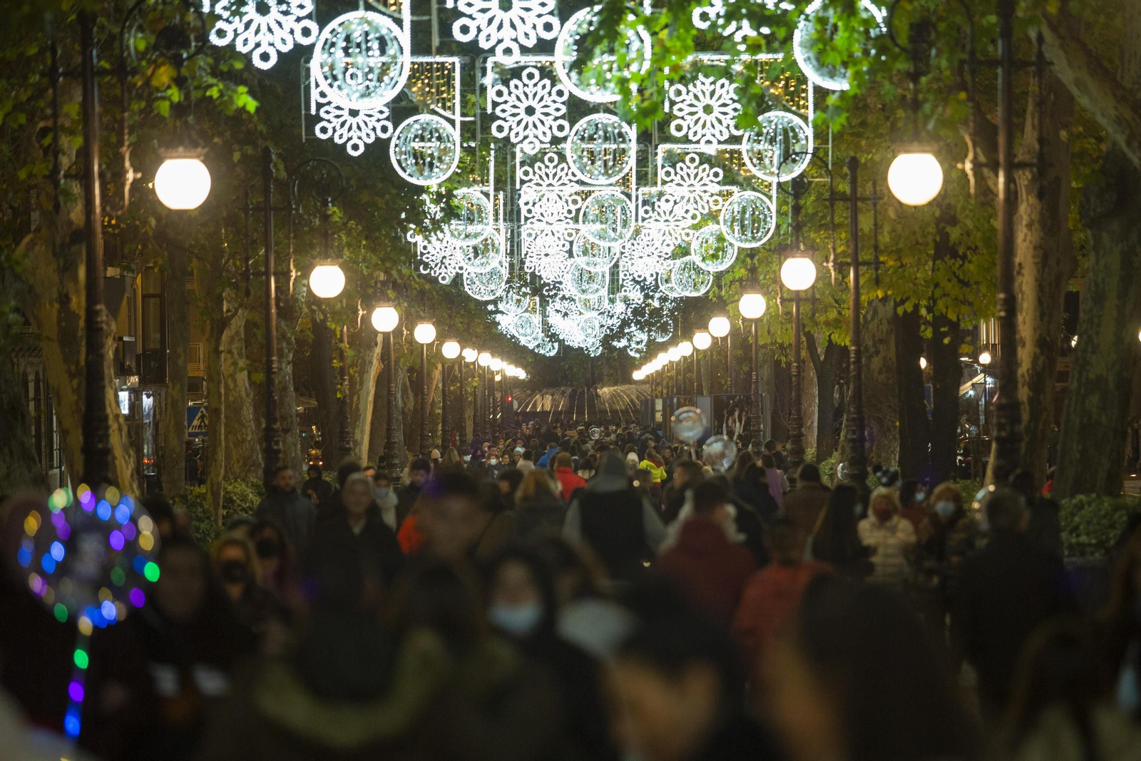 Encendido de Navidad en Granada 2021
