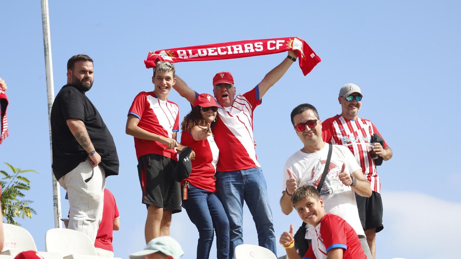 Algeciristas en la Preferencia.