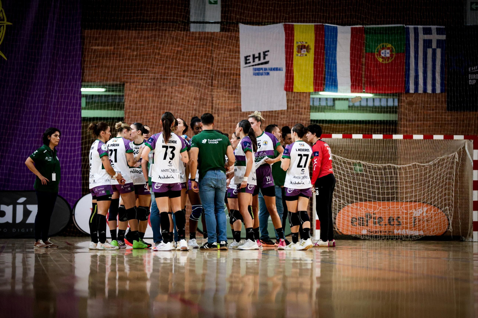 Las jugadoras del Costa del Sol.