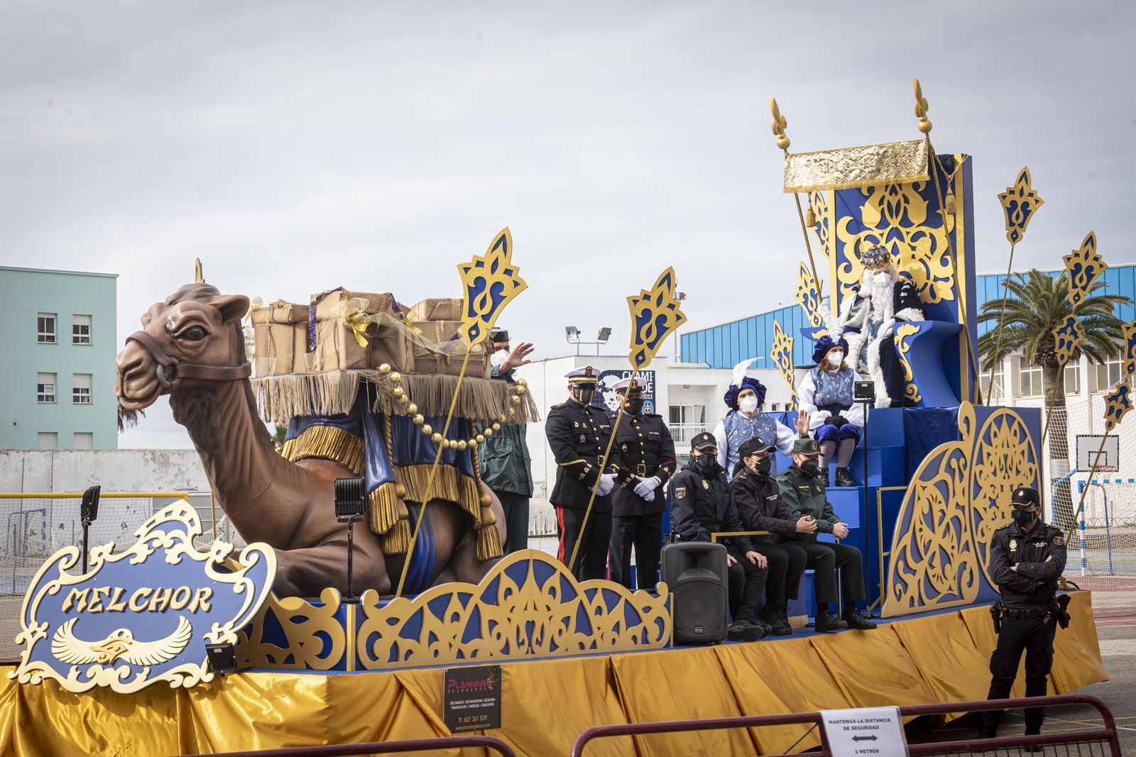 Imágenes de los Reyes Magos en Cádiz