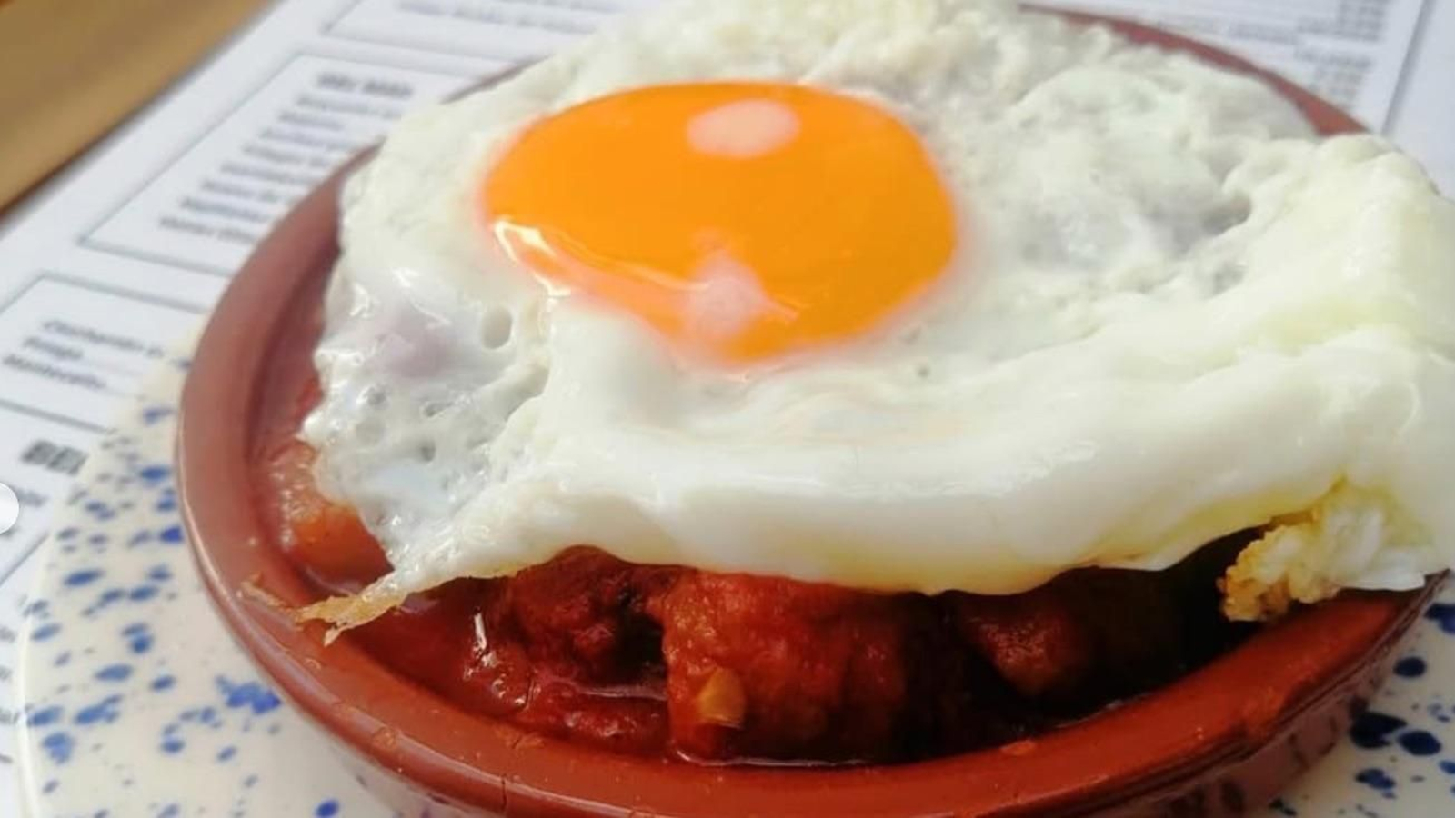 Pisto con huevo de El Patio de Cuna
