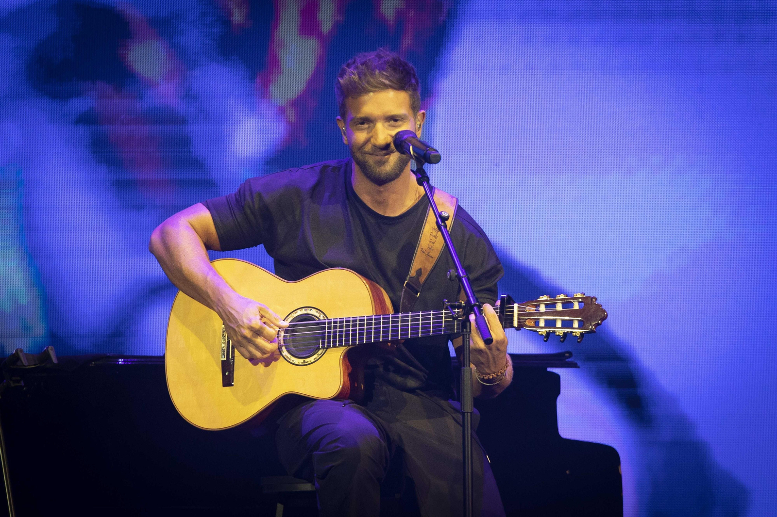 Pablo Alborán, anoche en el Generalife