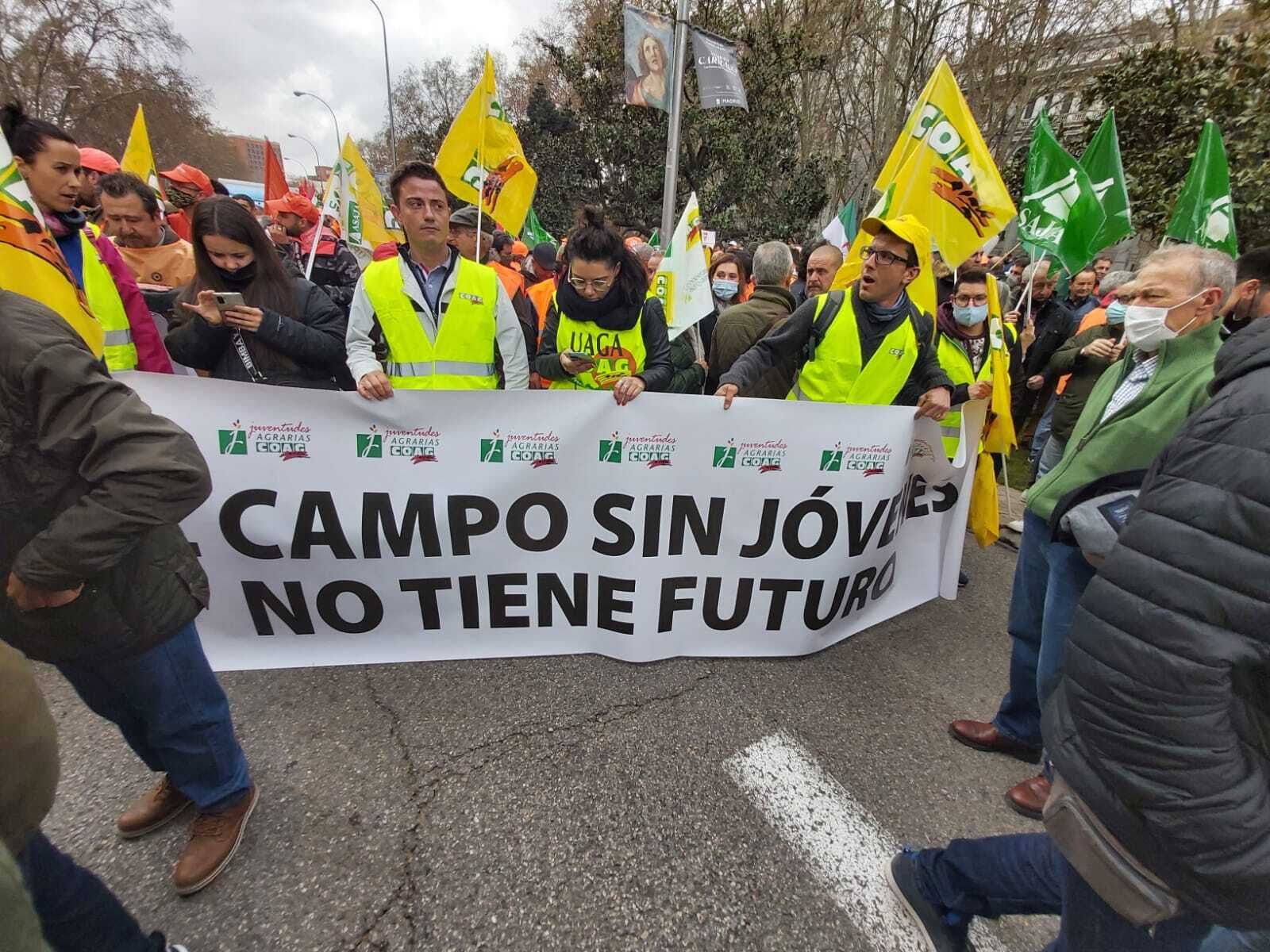 Fotogalería de la manifestación del campo almeriense