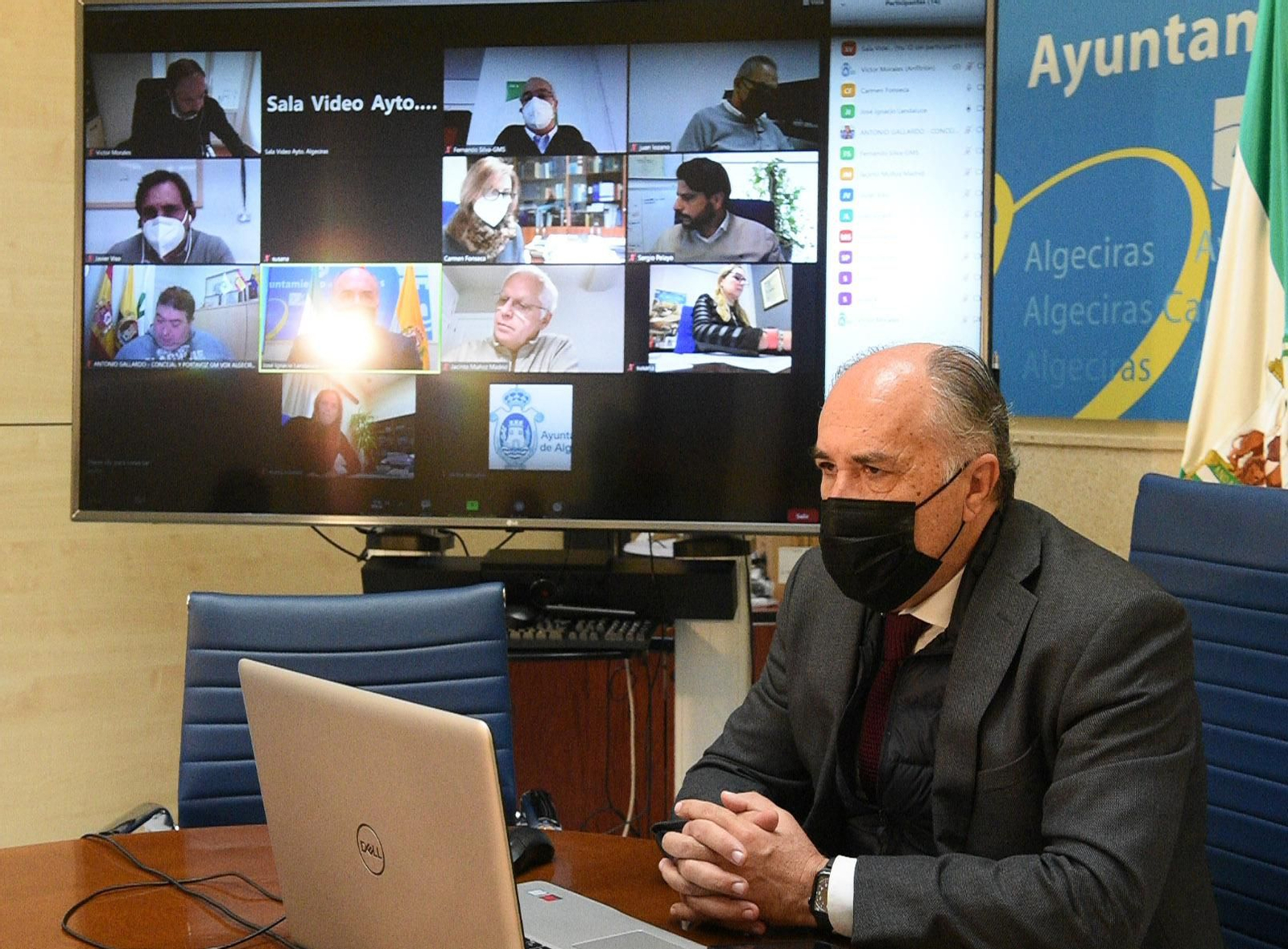 José Ignacio Landaluce preside la junta de portavoces.