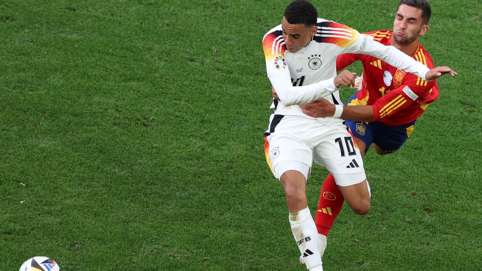 Las mejores fotos del España - Alemania