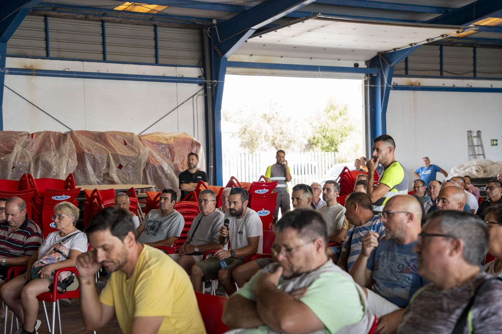 Reunión de los regantes de la CUCN, en imágenes