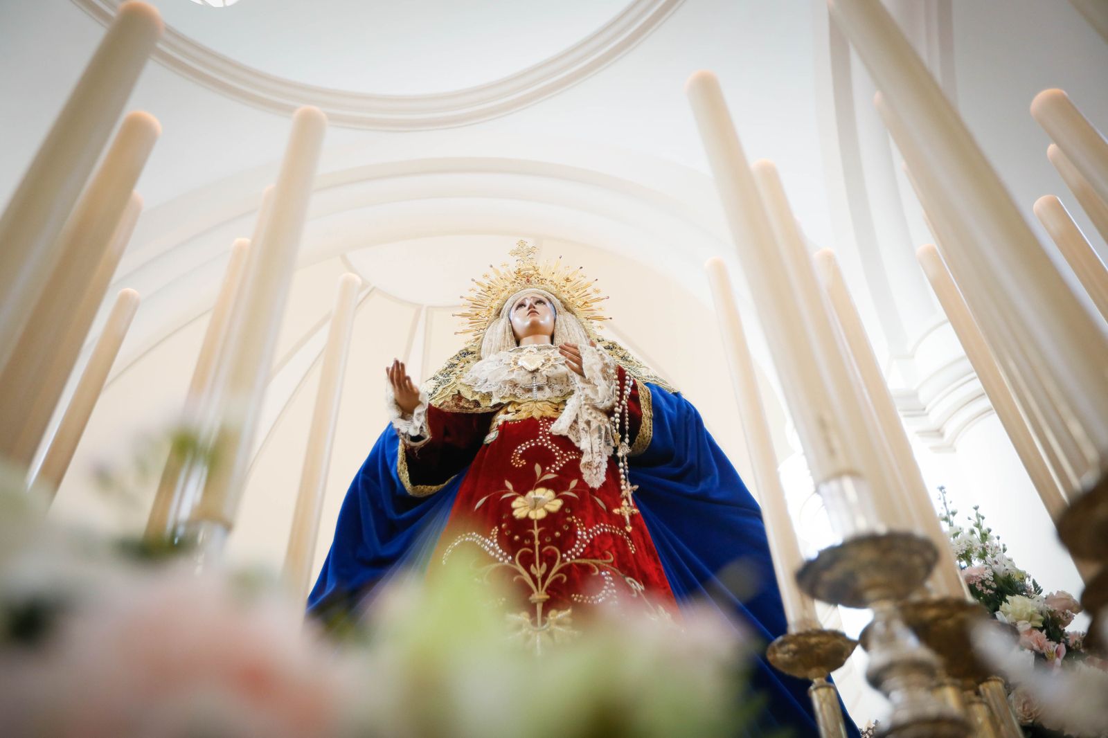 La procesión del Encuentro, en imágenes