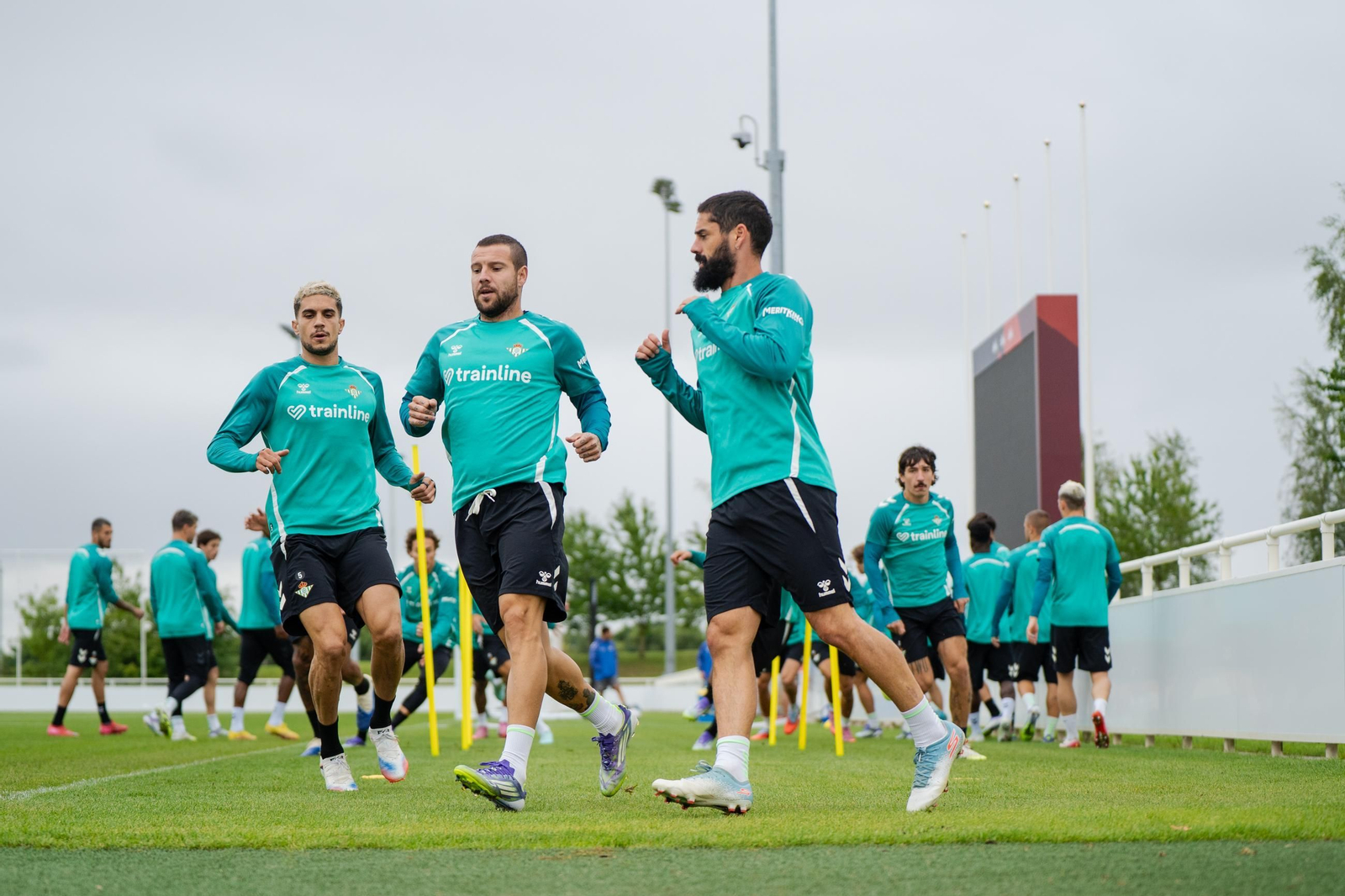 Las fotos del Betis en Inglaterra