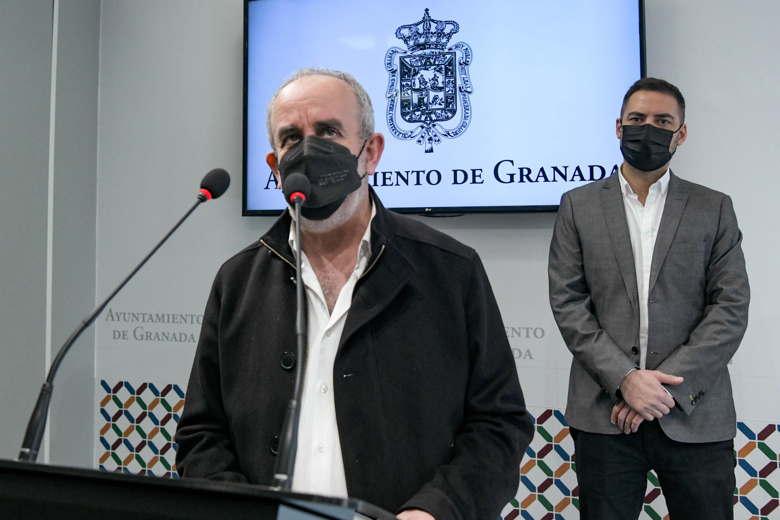 Un momento de la presentación del documental.