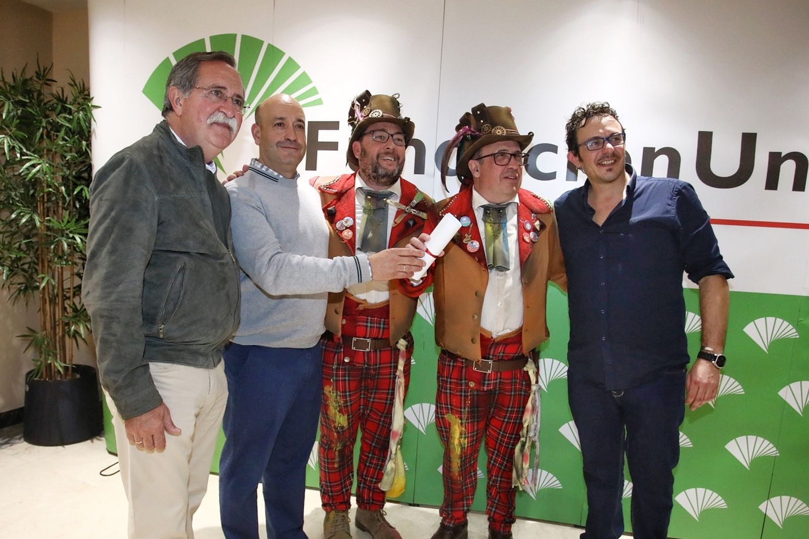 Imágenes de la entrega de premios de la Fundación Unicaja