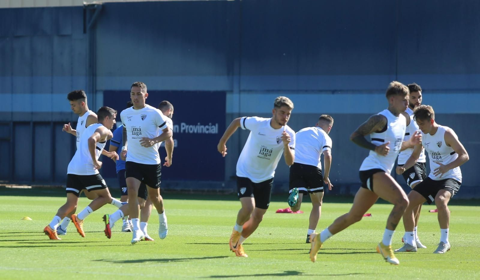 Las fotos del Málaga CF en su última semana