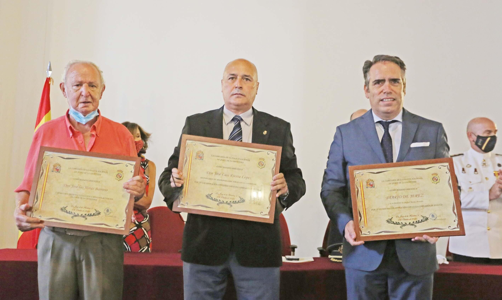 Imágenes de la celebración del patrón de la Policía Nacional