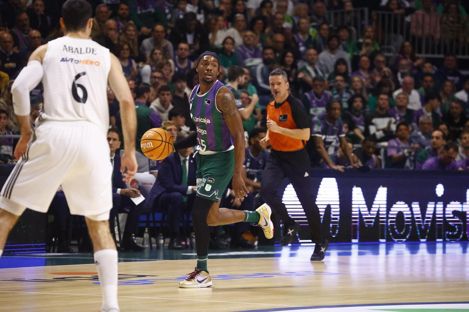 El Unicaja-Real Madrid de Liga Endesa, en fotos