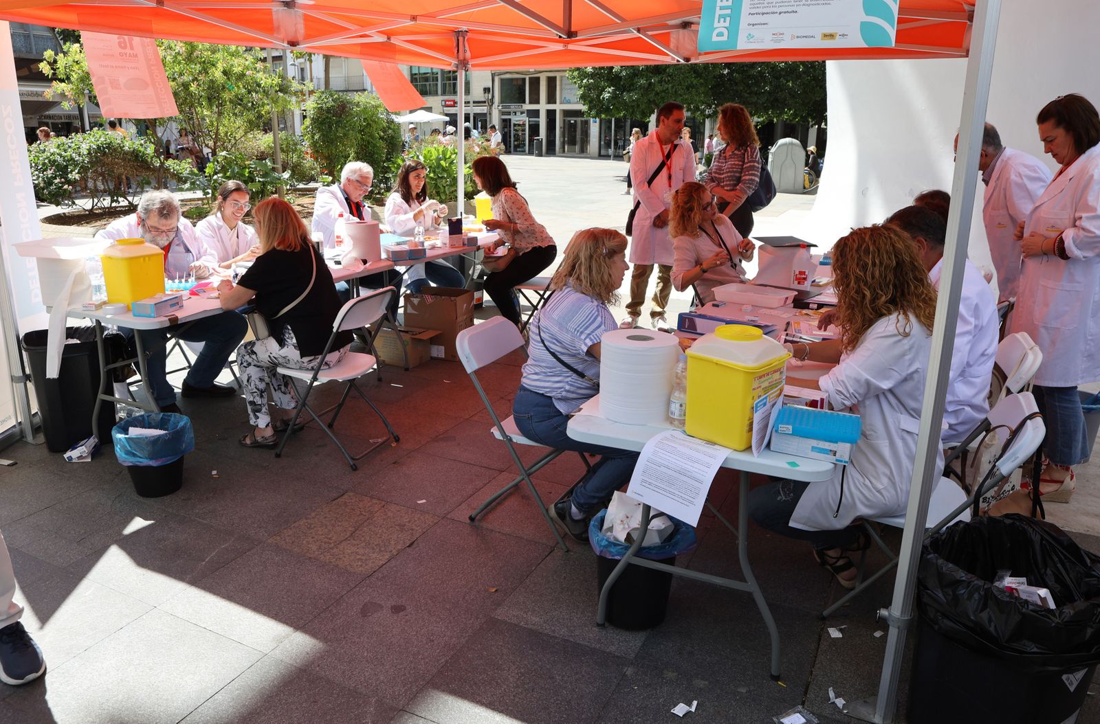 Un momento de la actividad organizada por la Asociación  Provincial de Celíacos de Sevilla el año pasado.