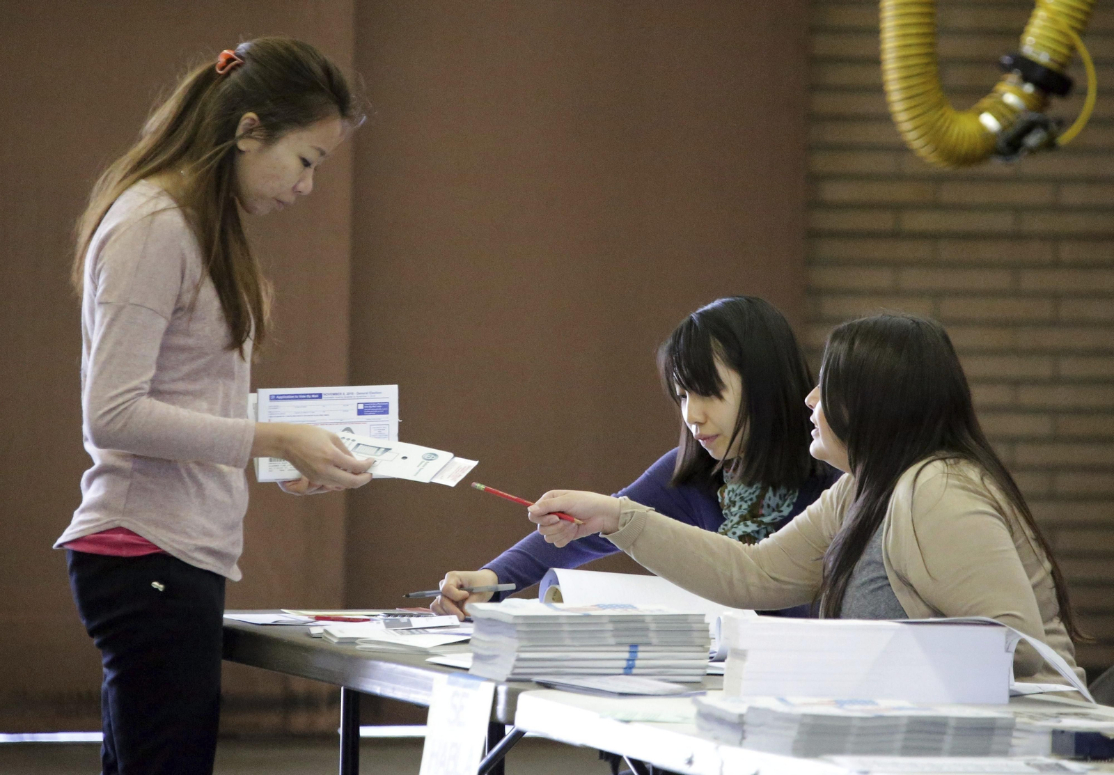 La jornada electoral en EEUU