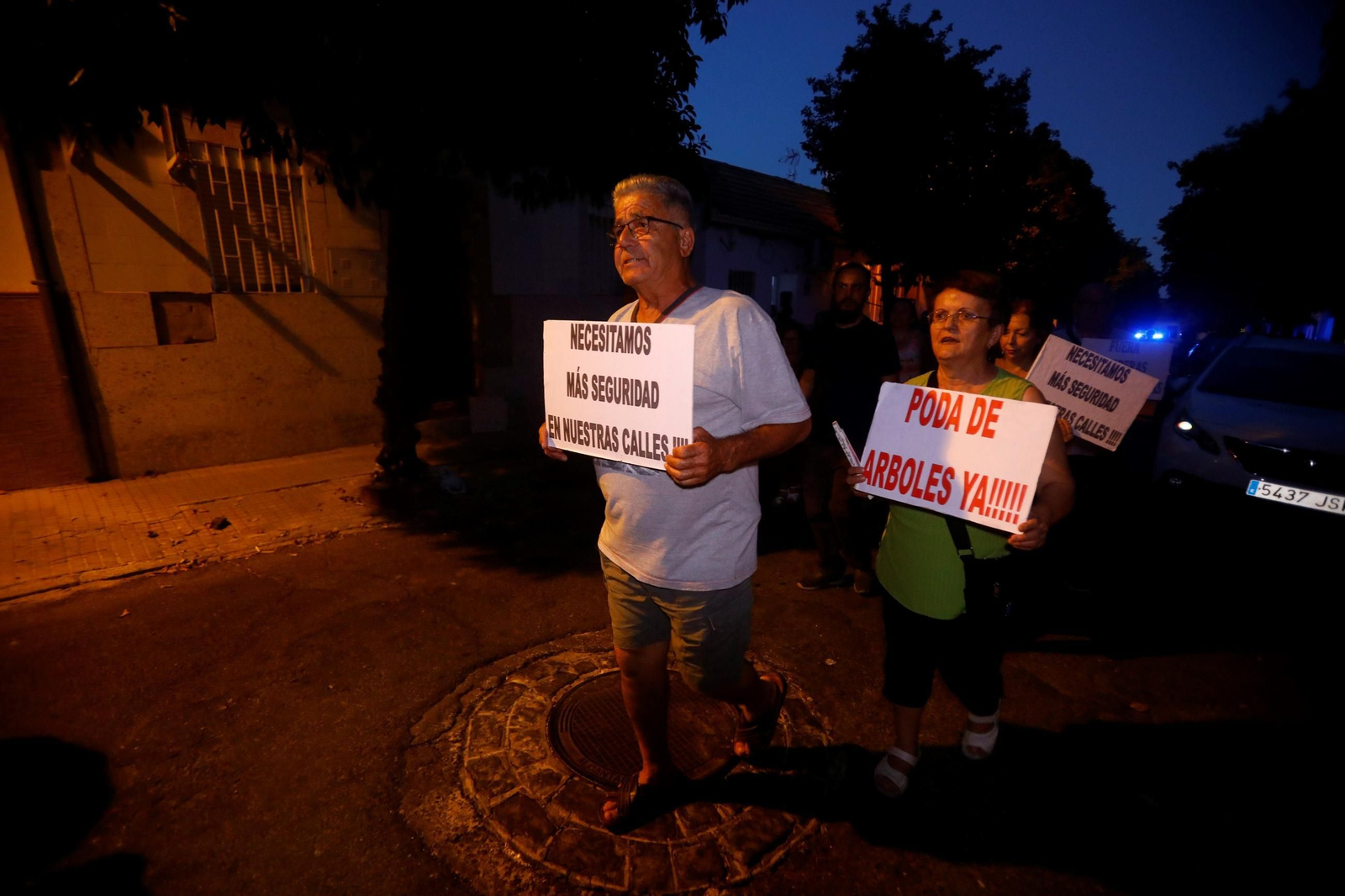 La manifestación de los vecinos del Distrito Sur de Córdoba, en imágenes