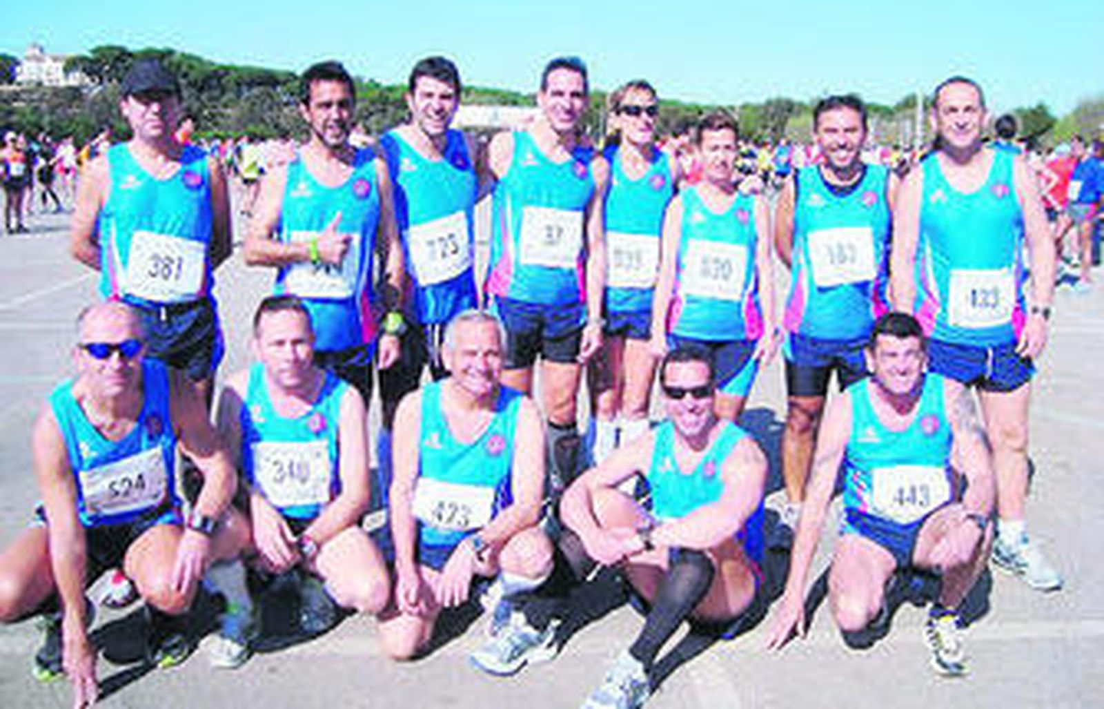 Los componentes del Club Carmona Páez estuvieron presentes en diversas carreras.