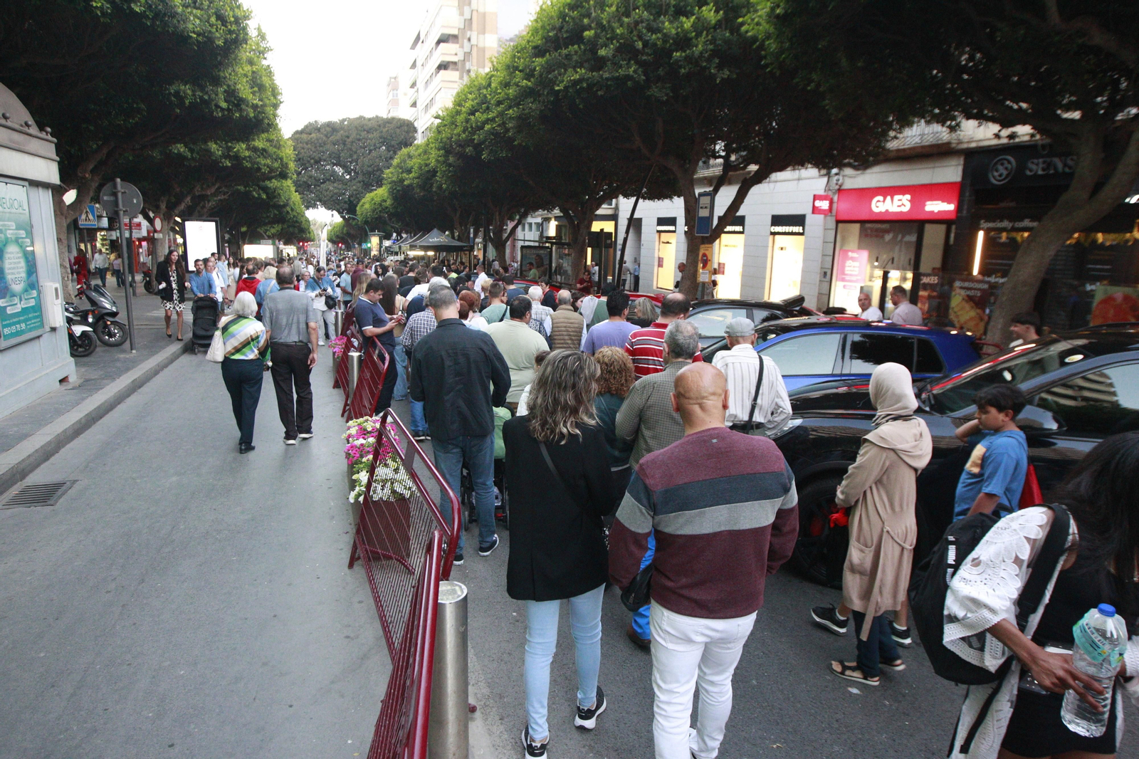 Imágenes de la Noche en Blanco en Almería