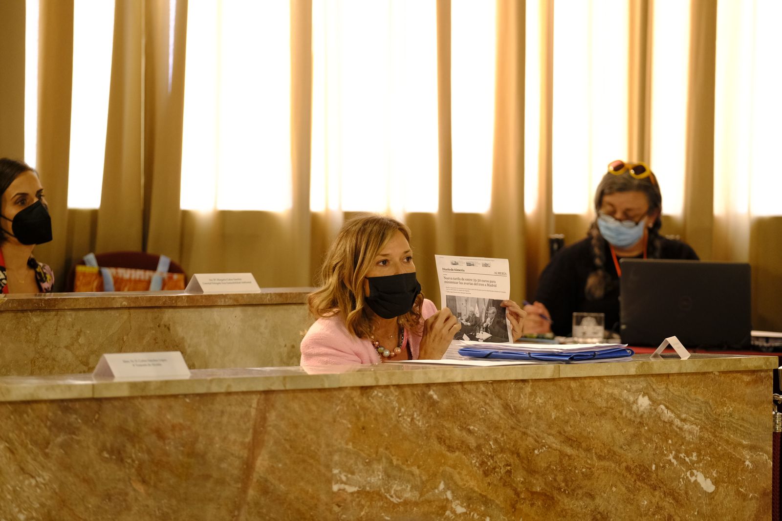 Fotogalería pleno ordinario del Ayuntamiento de Almería