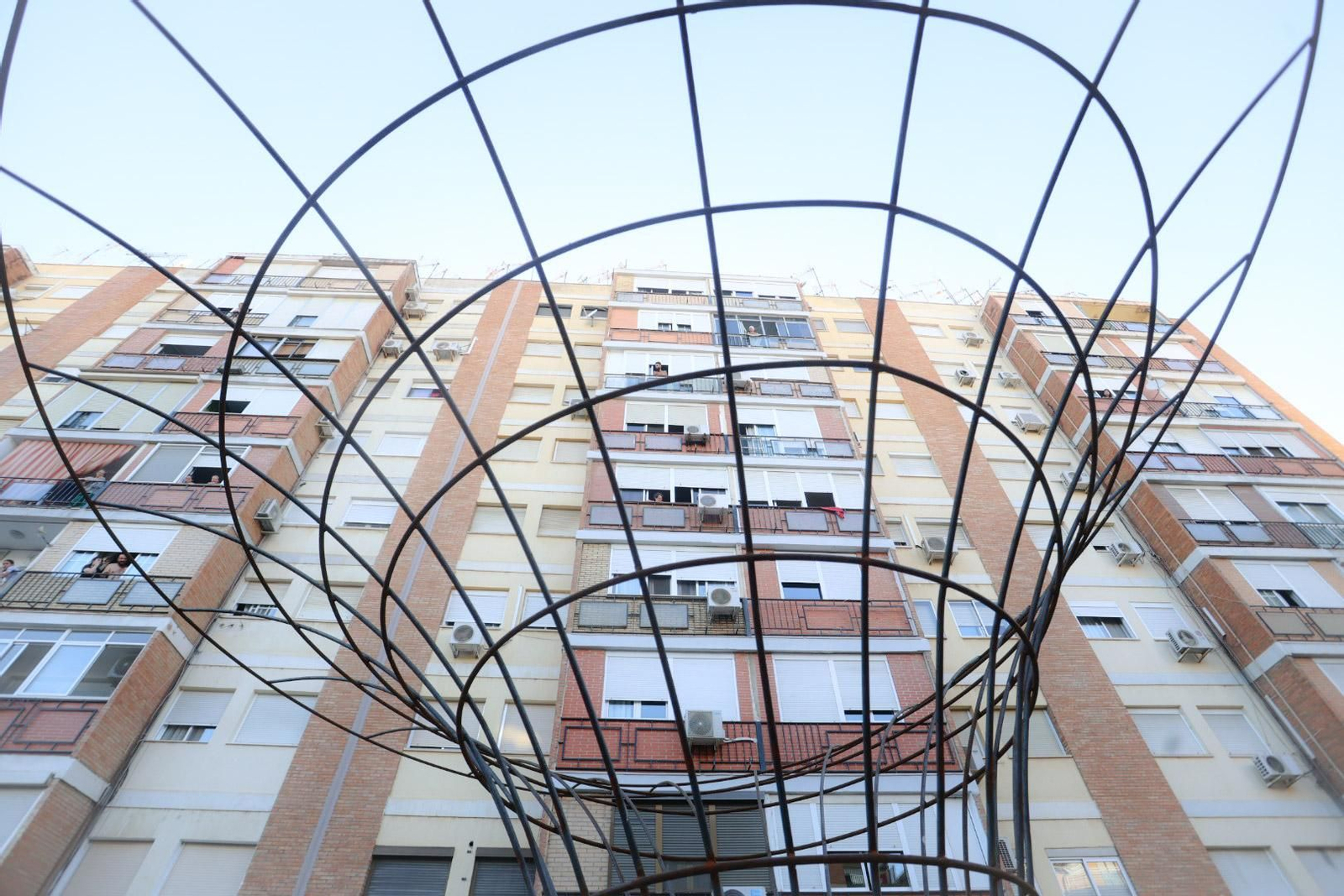 Imágenes de la inauguración de la remodelación de la zona de la antigua Fábrica de Harina en el Barrio de Las Colonias