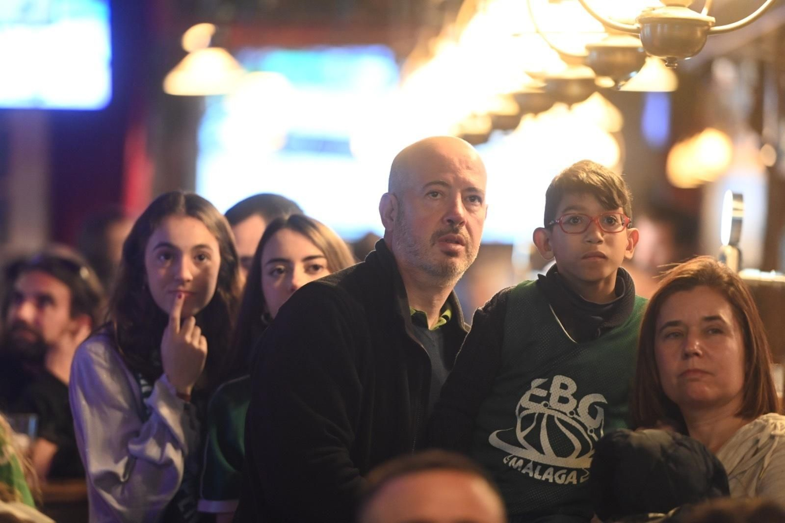 La fiesta del Le Grand Café del Centro con el Unicaja, en imágenes