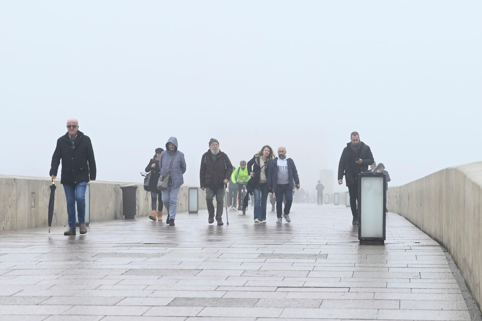 La niebla llega a Córdoba, en imágenes