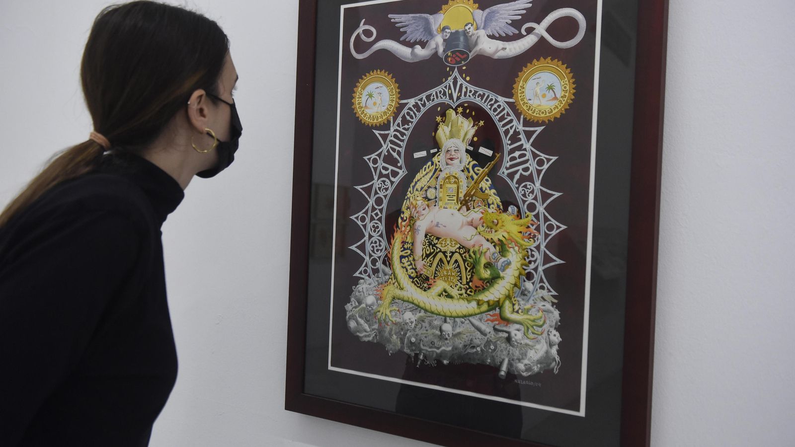 Un ejemplo de su actividad como cartelista.