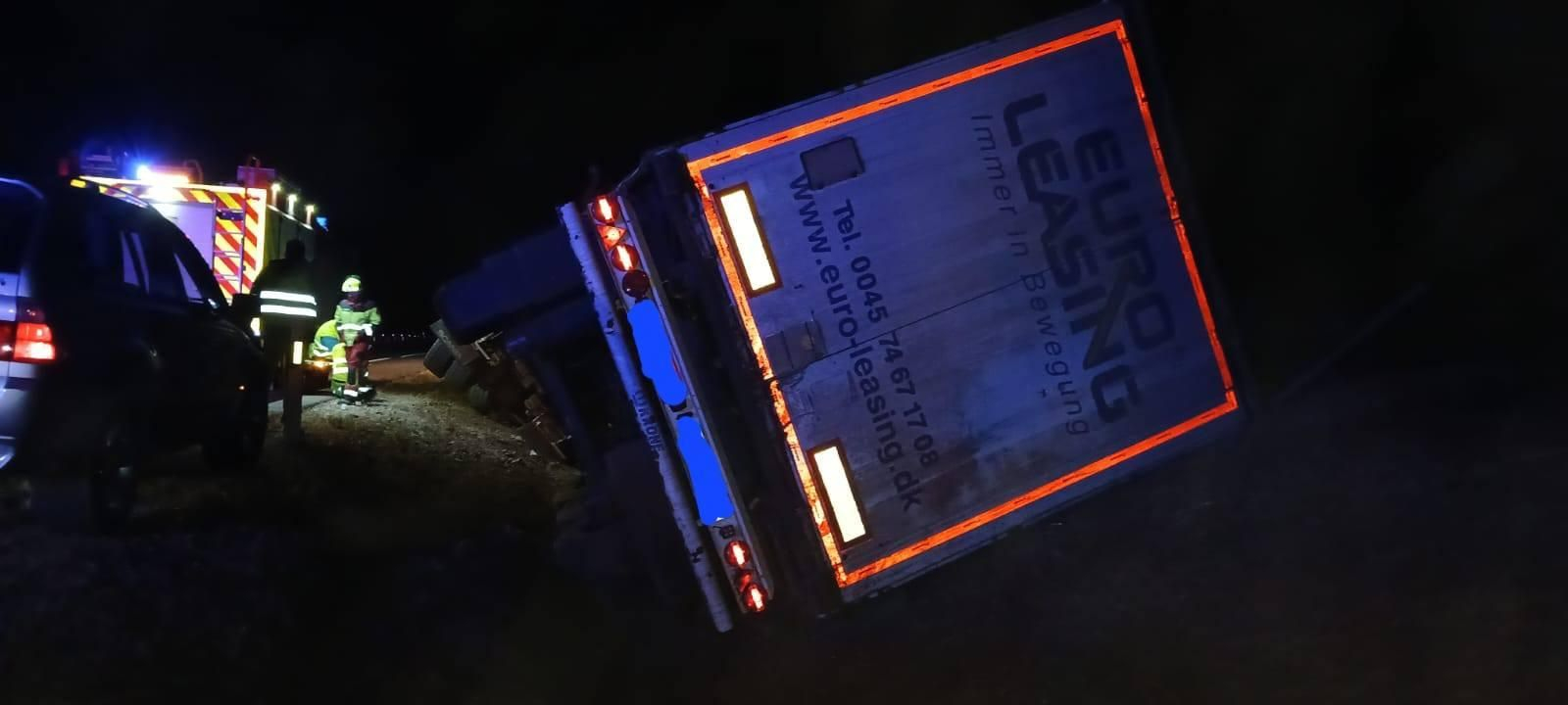 Imágenes del accidente.