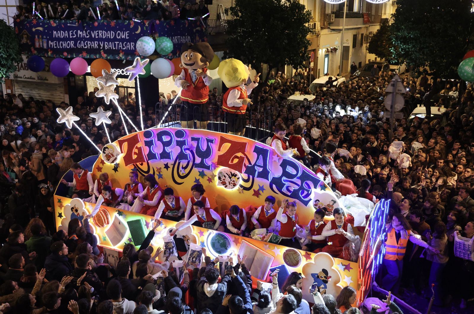 La Cabalgata de los Reyes Magos de Sevilla 2026, todas las fotos
