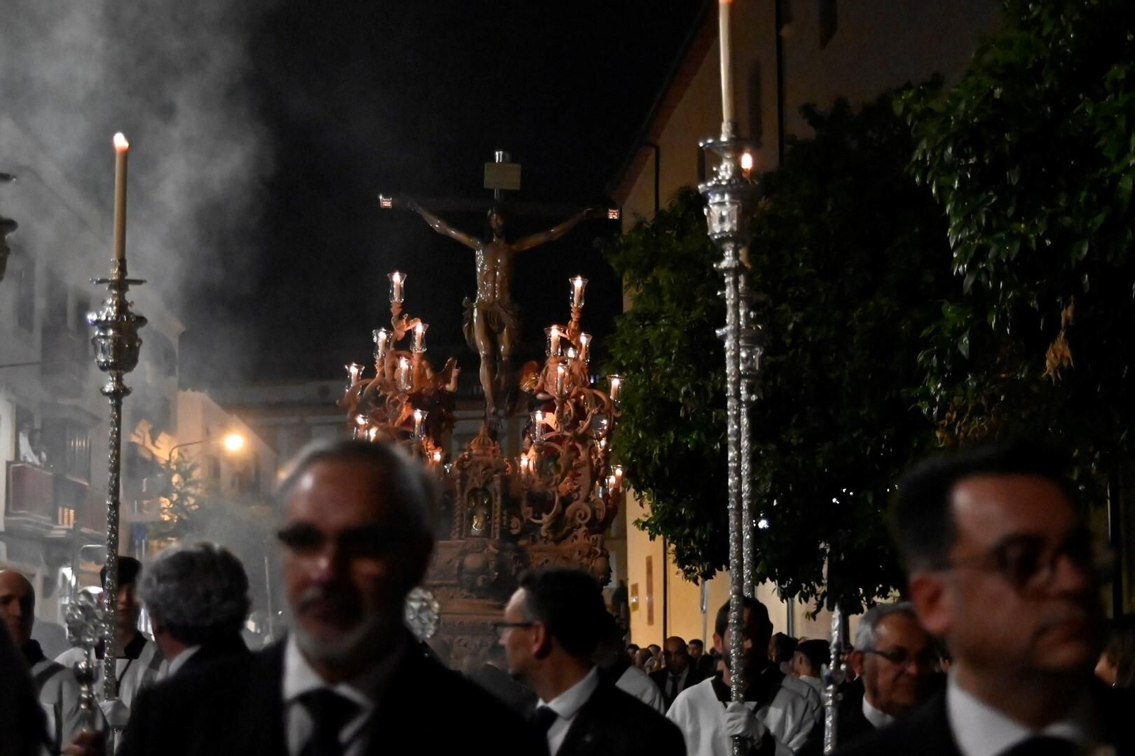 El vía crucis del Cristo de la Providencia, en imágenes