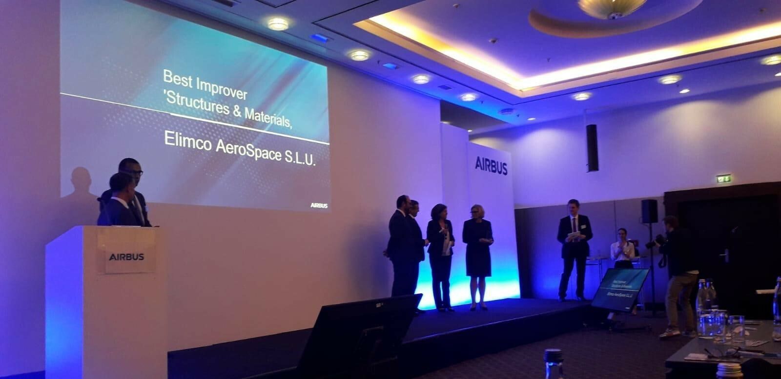 Elimco Aerospace fue premiada en mayo por Airbus.