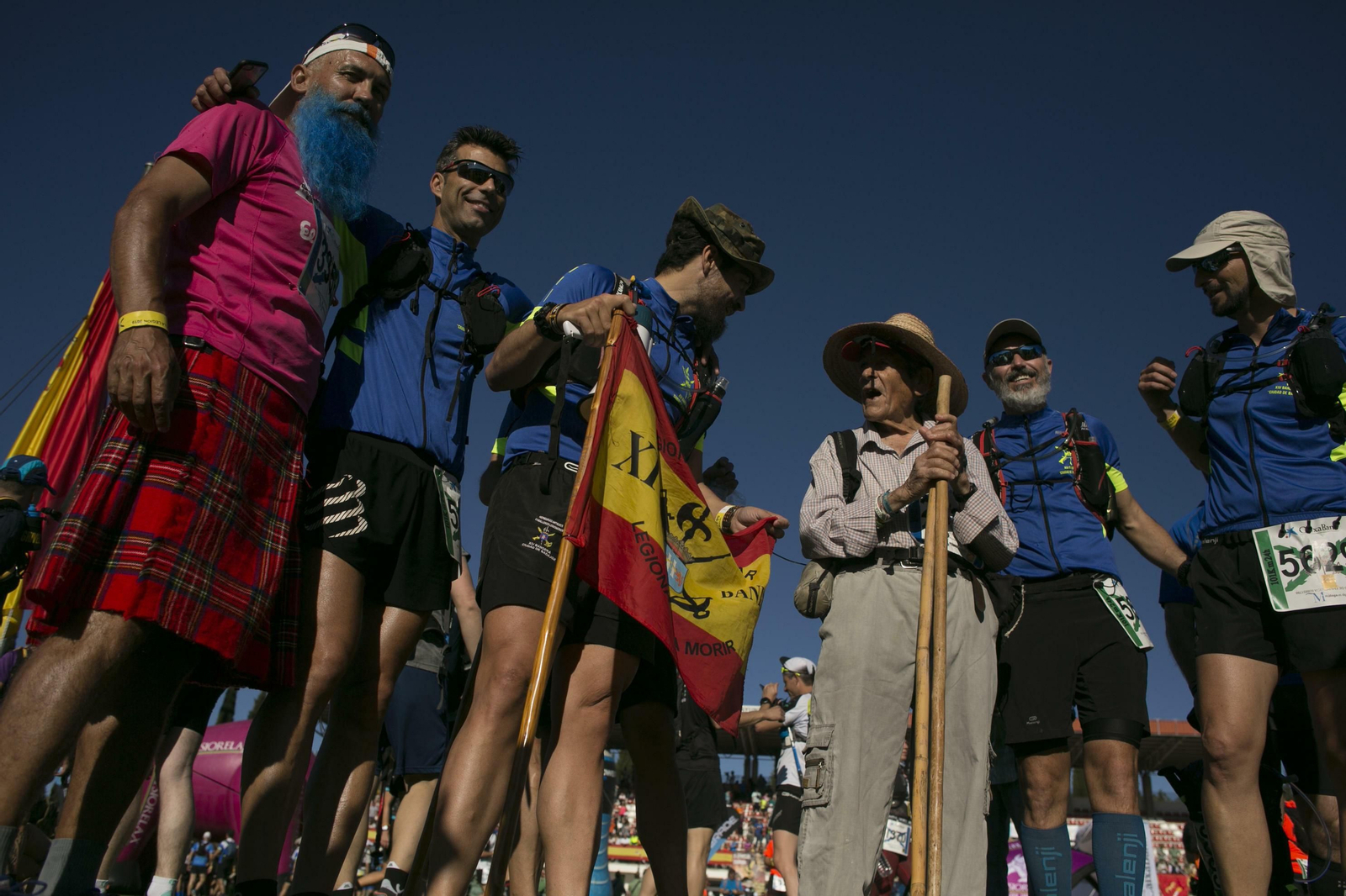 Las fotos de los 101 kilómetros de la Legión