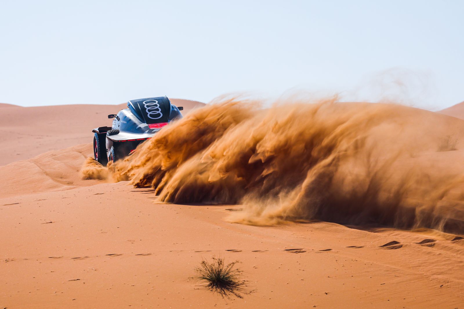 Las mejores fotos del Dakar por las dunas