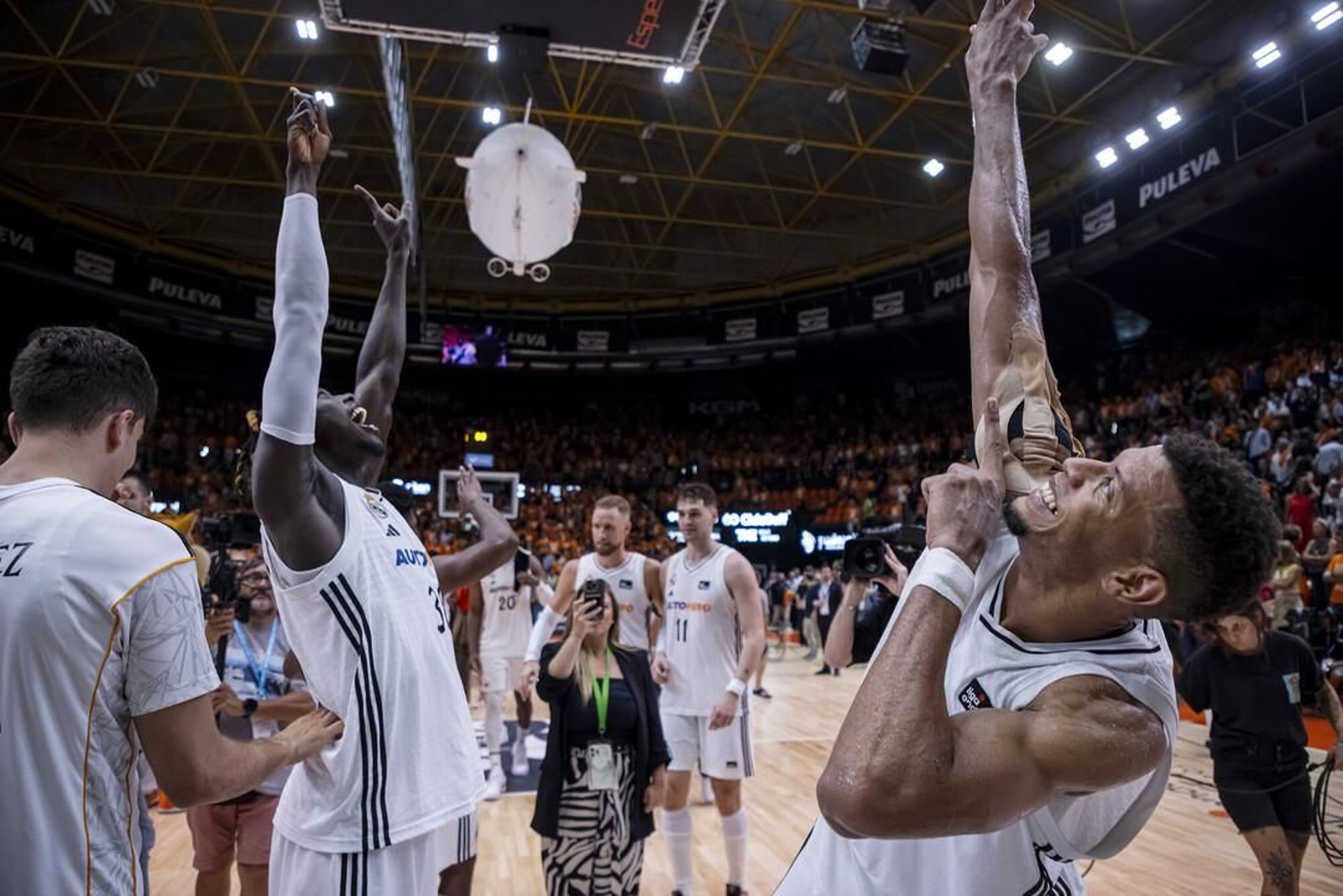 Las fotos del título del Real Madrid en baloncesto