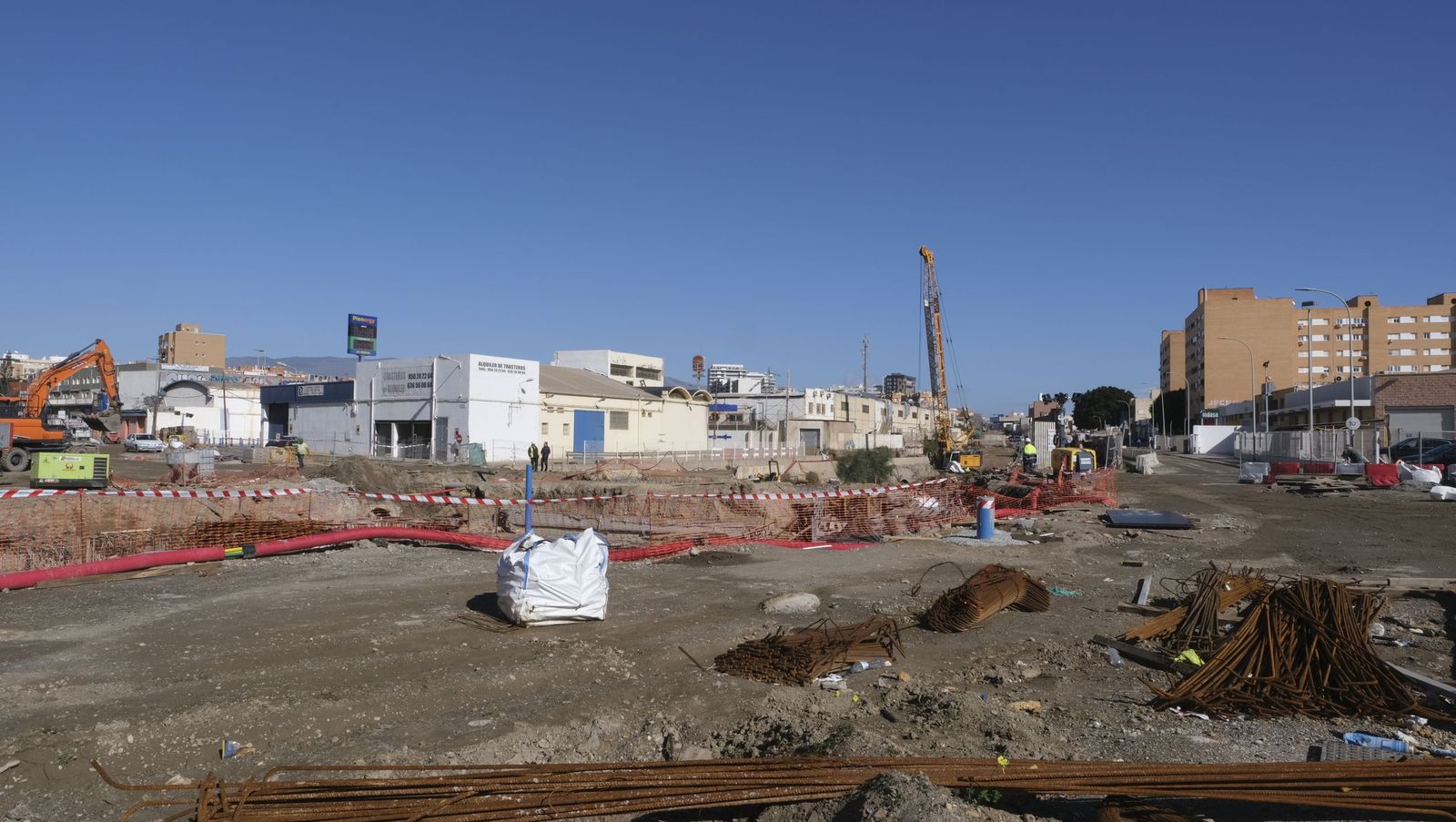 La llegada del AVE a Almería va tomando forma, en fotos