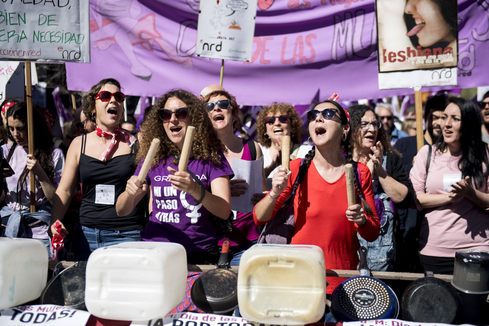Así ha vivido Granada el 8-M
