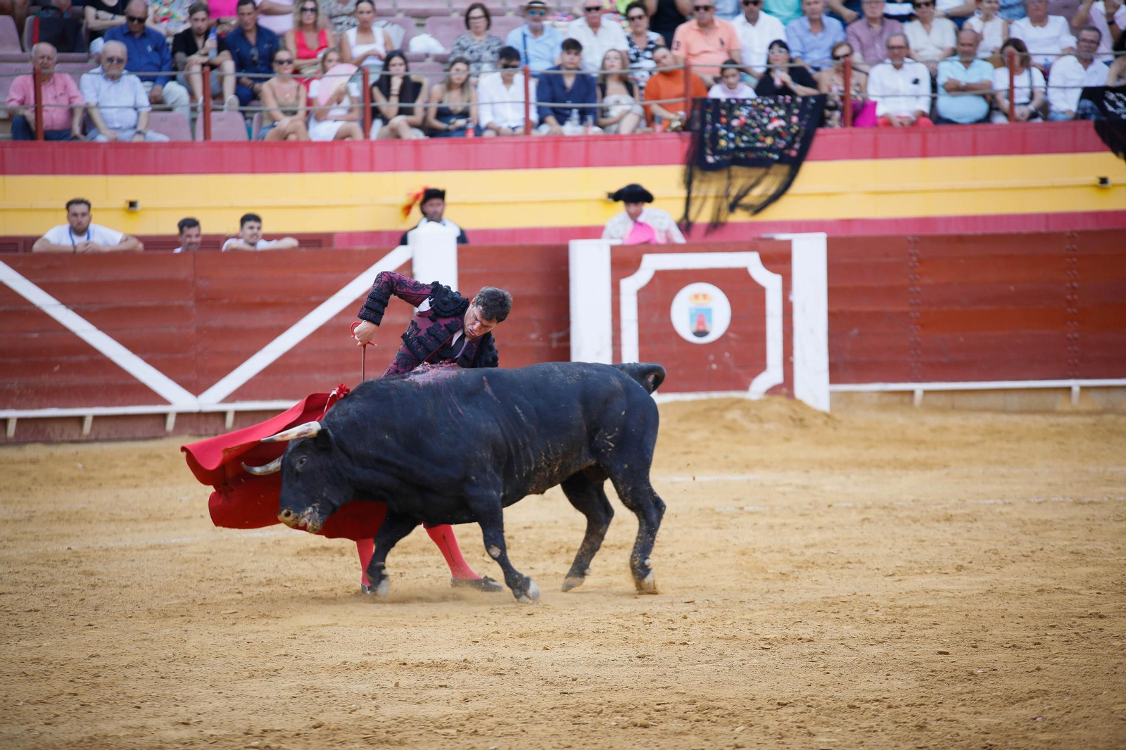 Imágenes de la corrida de toros en Roquetas de Mar