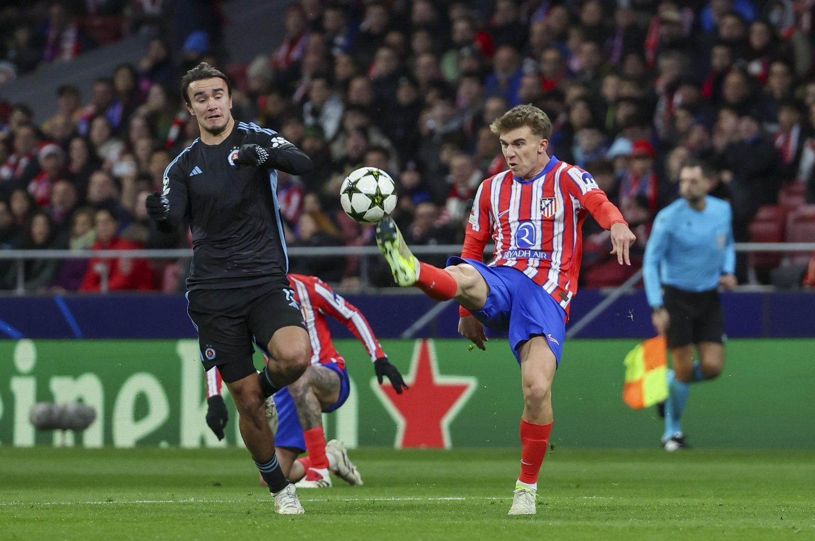 Las fotos del Atlético de Madrid - Slovan de Bratislava