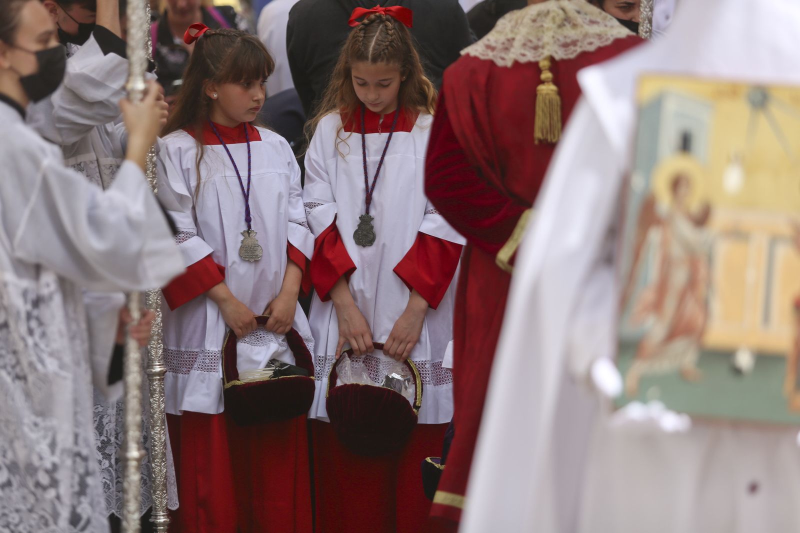 La procesión de Salutación este Domingo de Ramos, en fotos