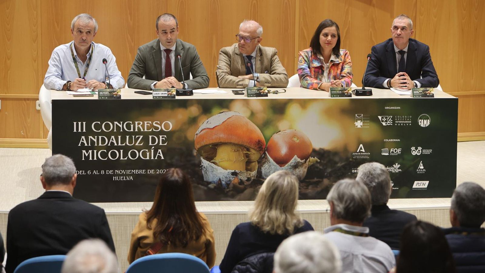 Apertura del congreso andaluz de micología.