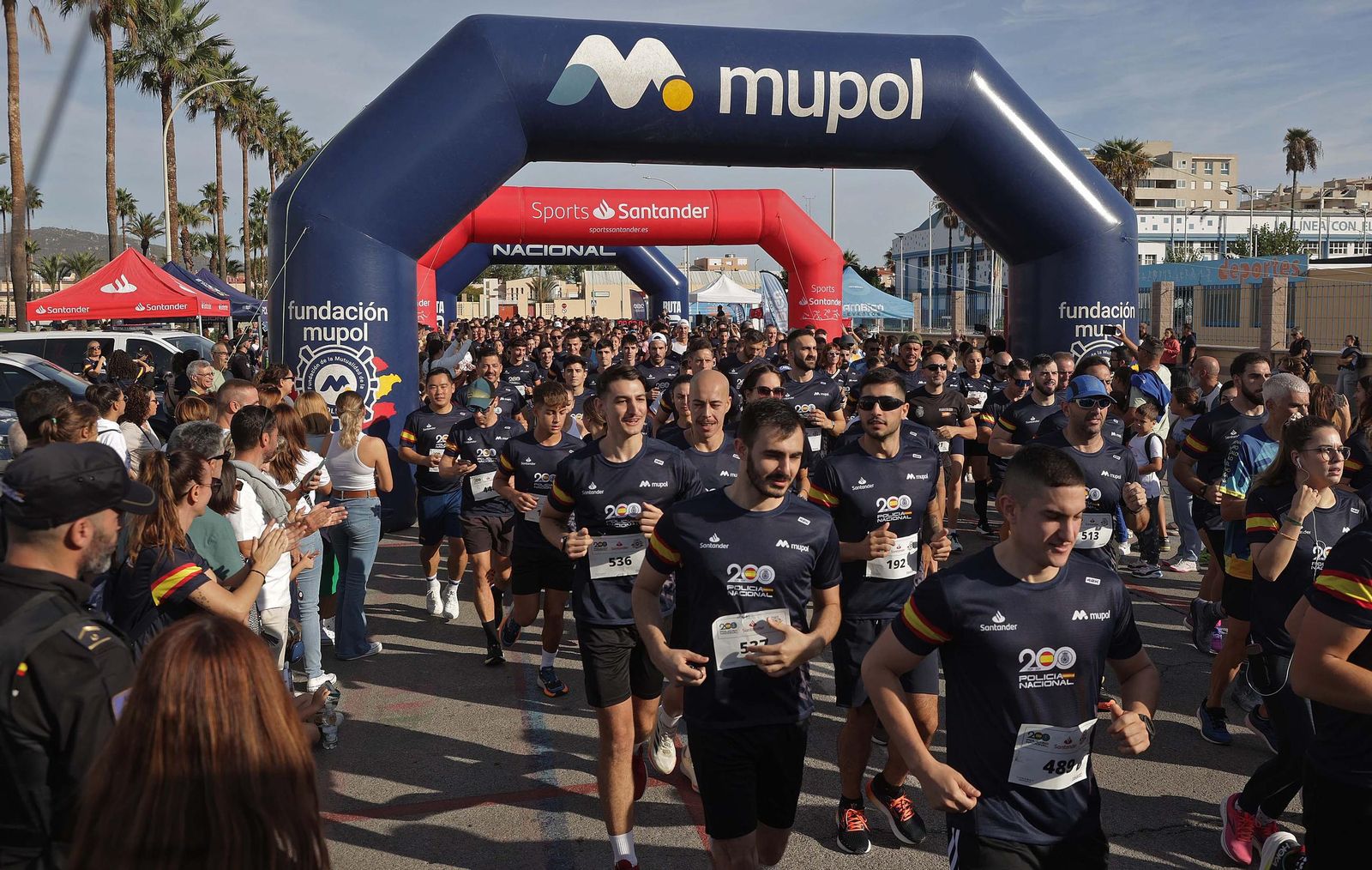 Las fotos de la II Ruta 091 de la Policía Nacional de La Línea