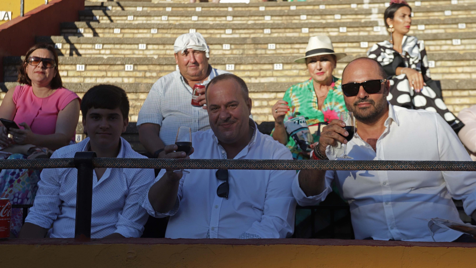 Ambiente en la corrida del sábado de la Feria Taurina de Algeciras