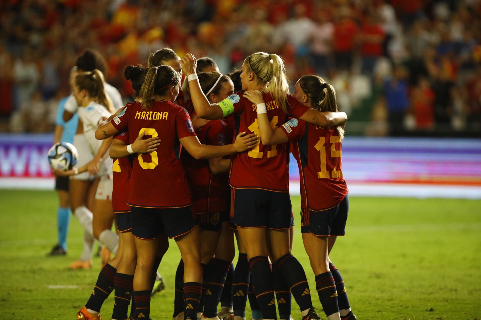 Las mejores fotos de la victoria de España ante Suiza en El Arcángel de Córdoba