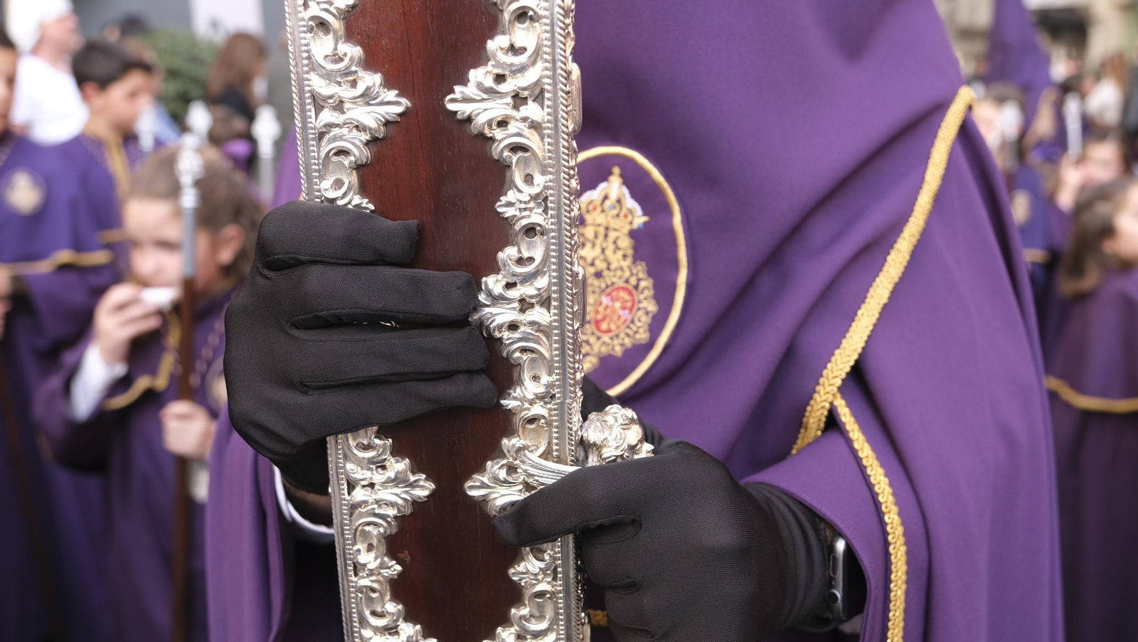 La procesión de Pasión en Almería, en imágenes