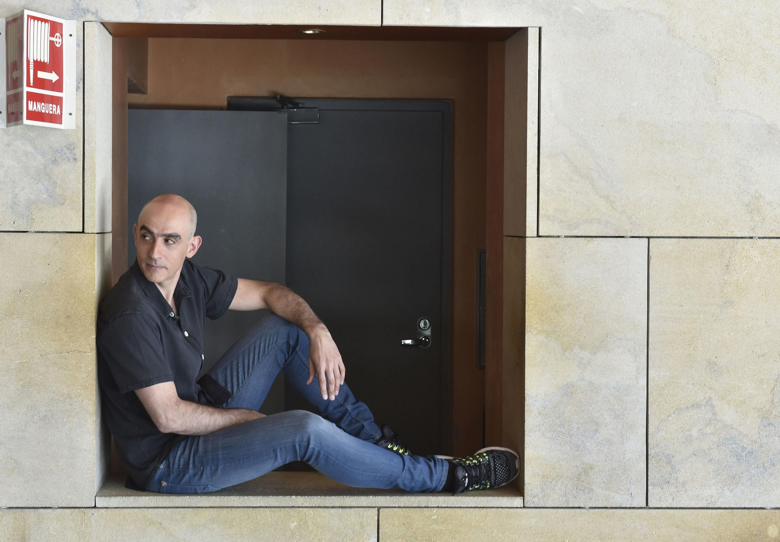 Alfredo Sanzol (Madrid, 1972), durante una visita anterior al Teatro Central.